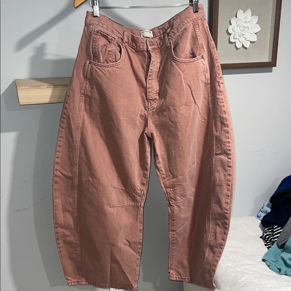We The Free Good Luck Barrel Jeans